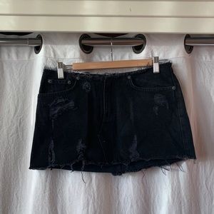 Carmar Black Mini Skirt